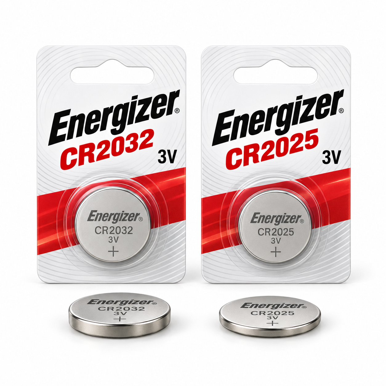 Energizer CR2032 + CR2025 3V – set demo