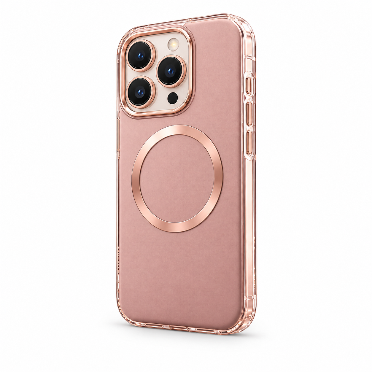 NOVAcase Rose Quartz MagSafe pentru iPhone 16 Pro Max